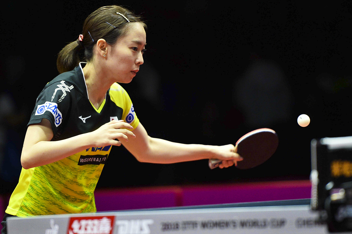 2018国际乒联女子世界杯半决赛:丁宁vs石川佳纯