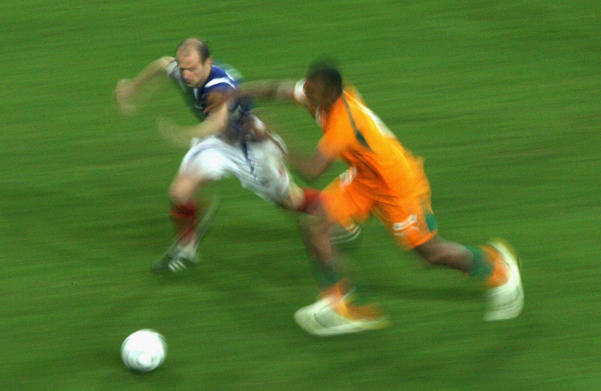 2006年6月21日,世界杯c组,科特迪瓦3-2力克塞黑.munich, germany - ju