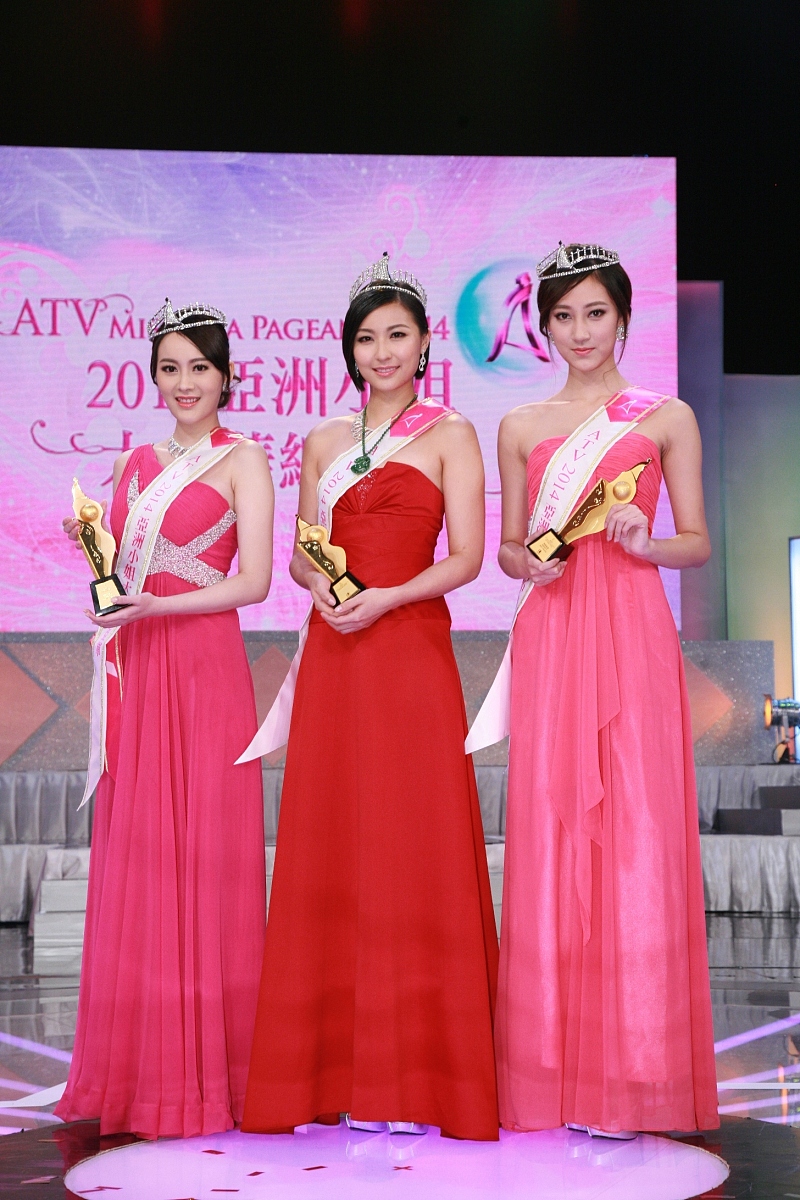 2014年10月26日,香港,2014亚洲小姐决赛举行.***_***