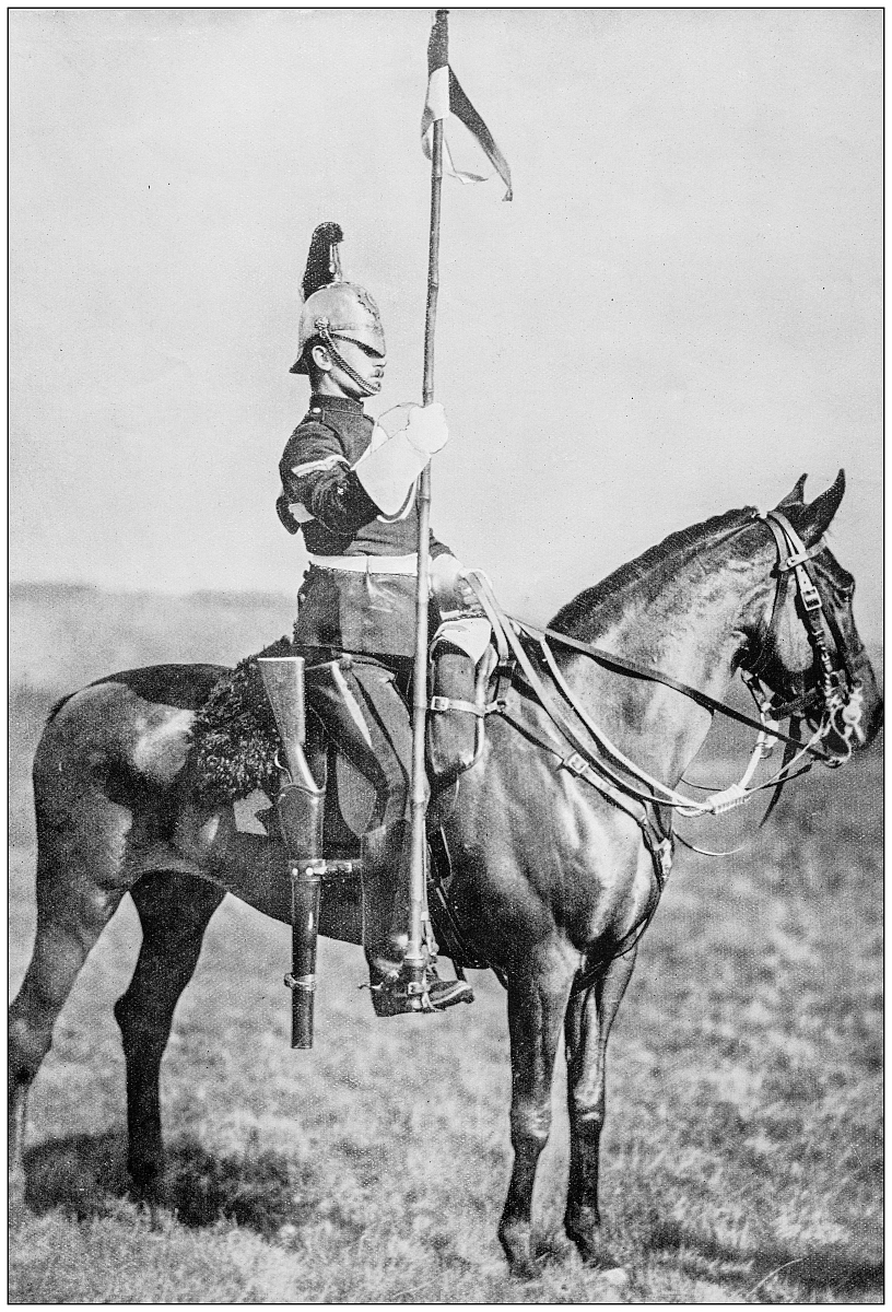 navy and army antique historical photographs: corporal royal dra