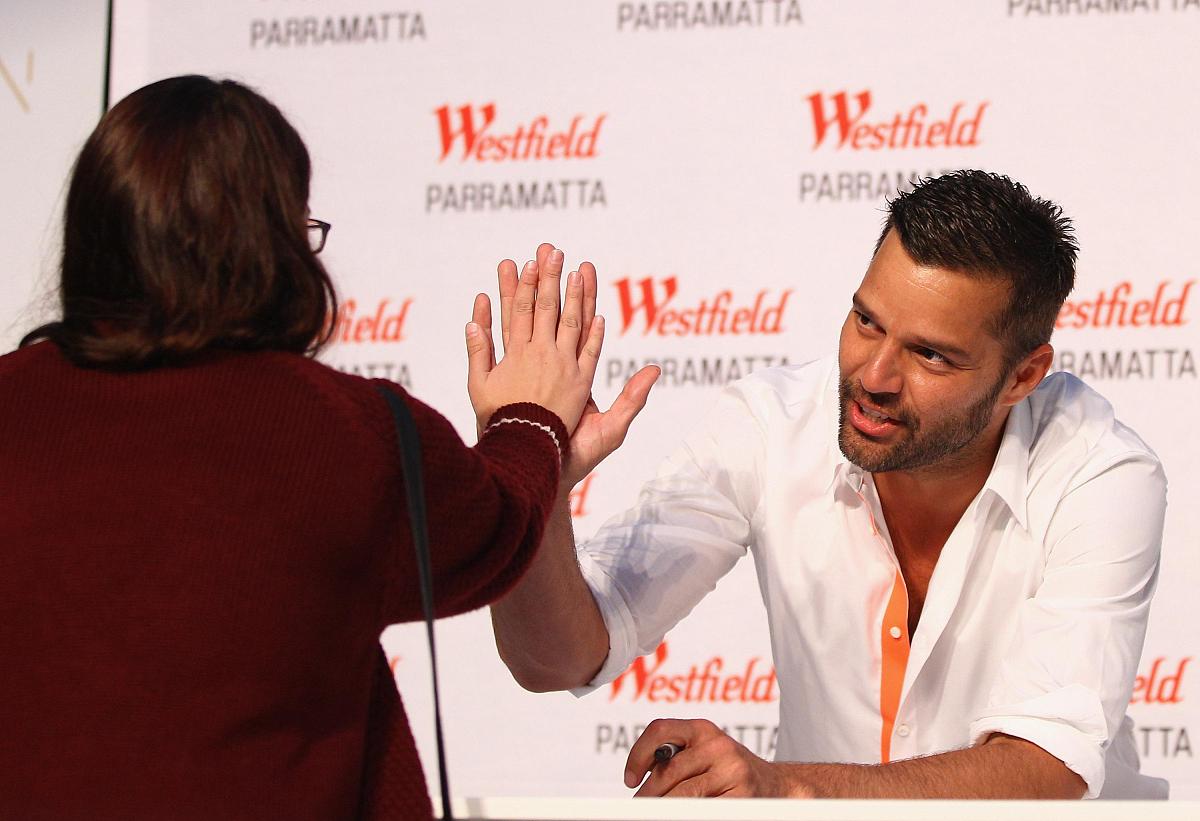 2013年5月10日讯,悉尼,当地时间5月9日,瑞奇·马丁(ricky martin)出席
