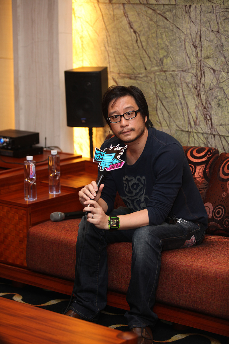 2011年5月6日,深圳,导演彭顺现身深圳为<strong>电影</strong>《b+侦探》作宣传.