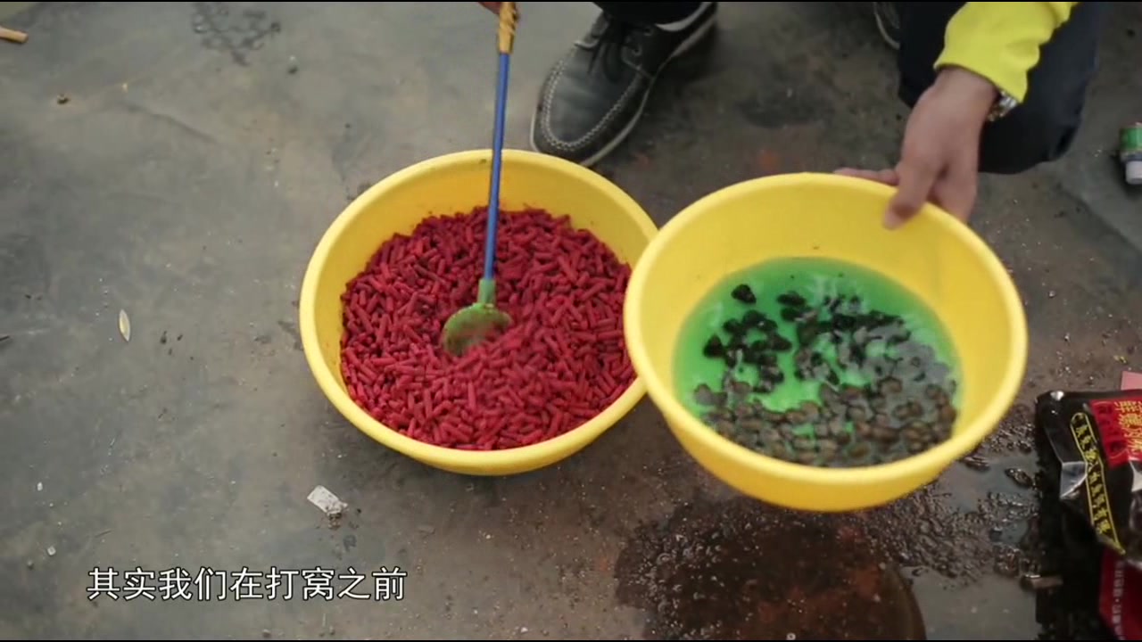 钓青鱼螺丝还是必不可少的,看看塘钓高手是如何配置打窝料的?