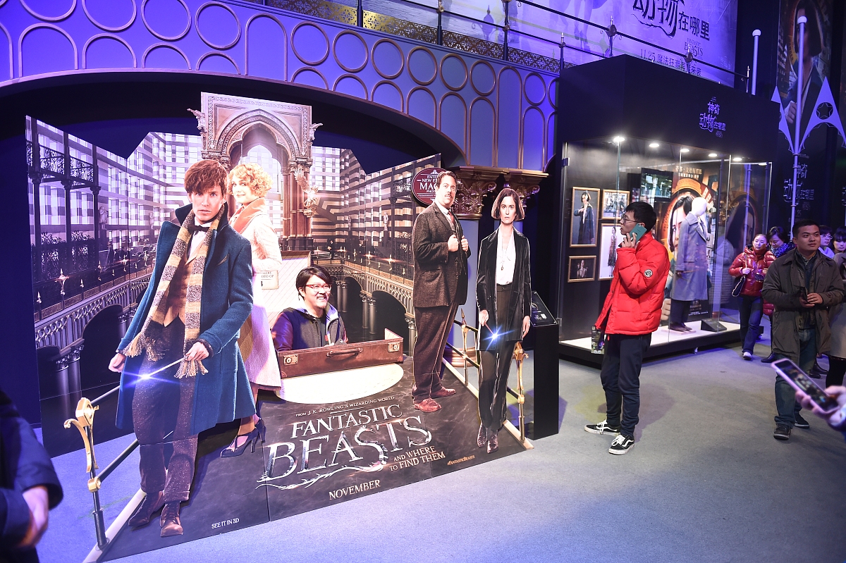 2016年12月04日讯,北京,《神奇动物在哪里》中国热映.***_***