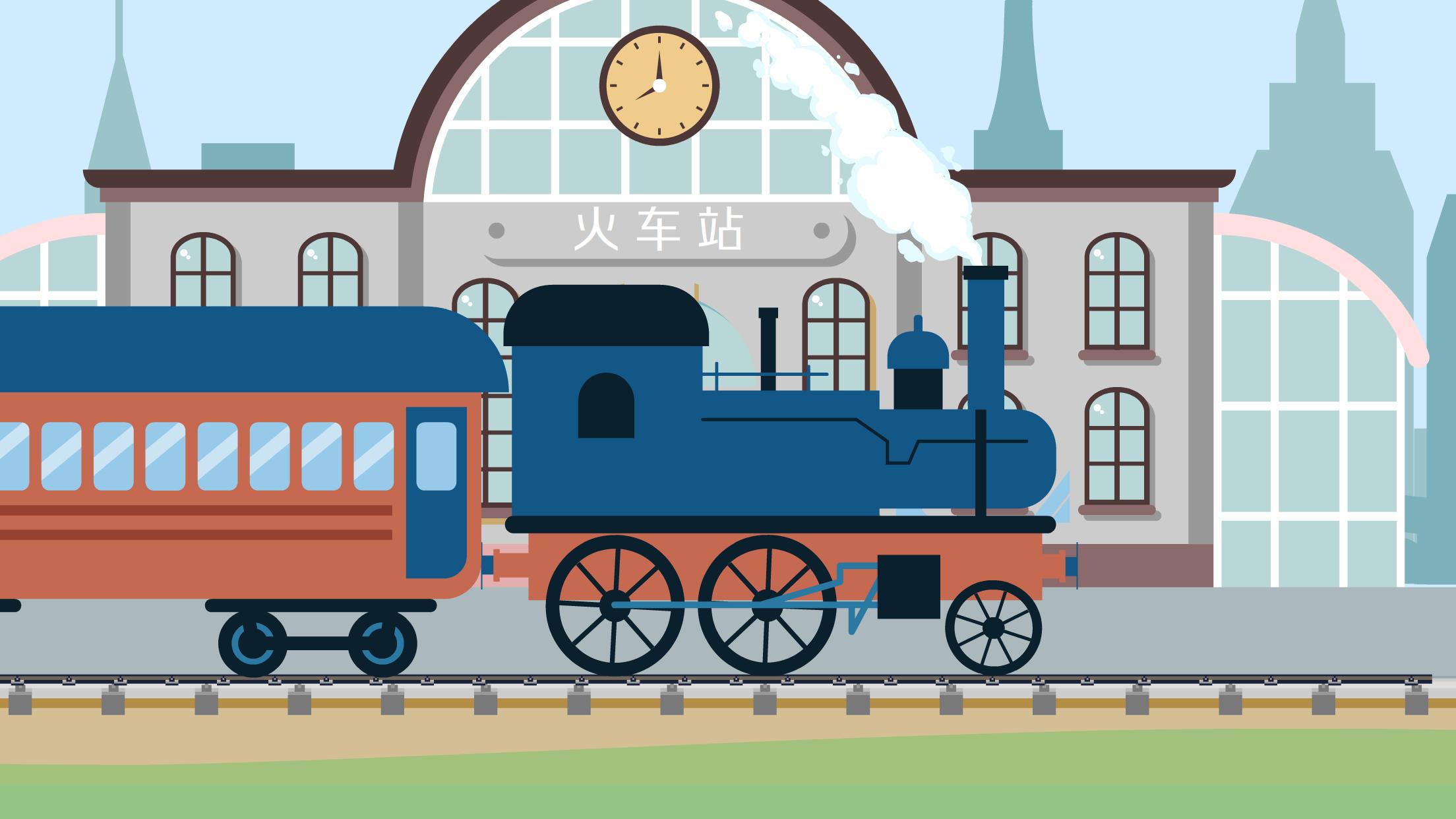 一分钟了解蒸汽火车