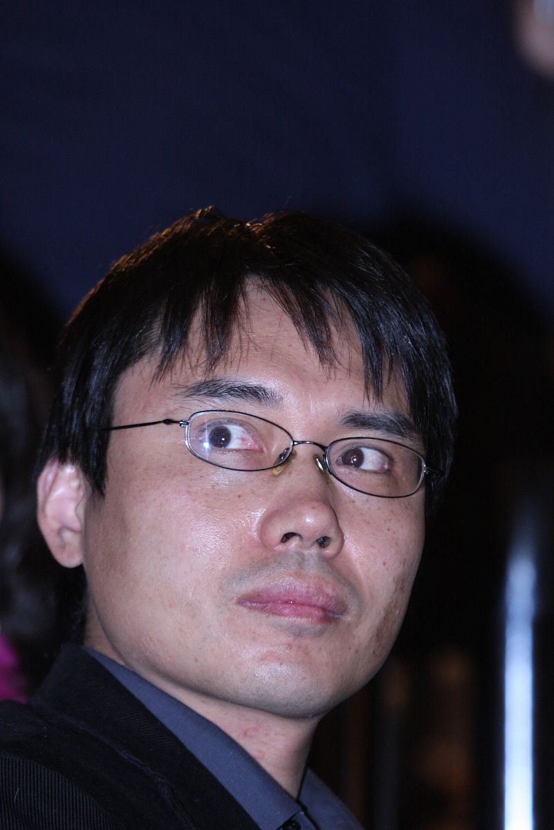 2009年12月2日,北京,电影《孔子》官网启动仪式.新浪网副总编孟波+++_
