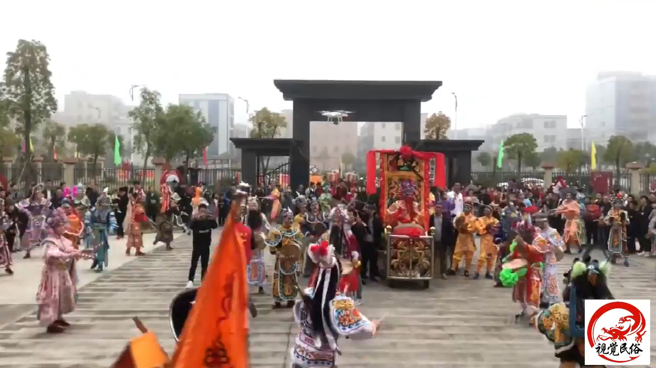 广东汕头潮阳区英歌舞表演,潮汕独有的传统民俗文化,你们见过吗