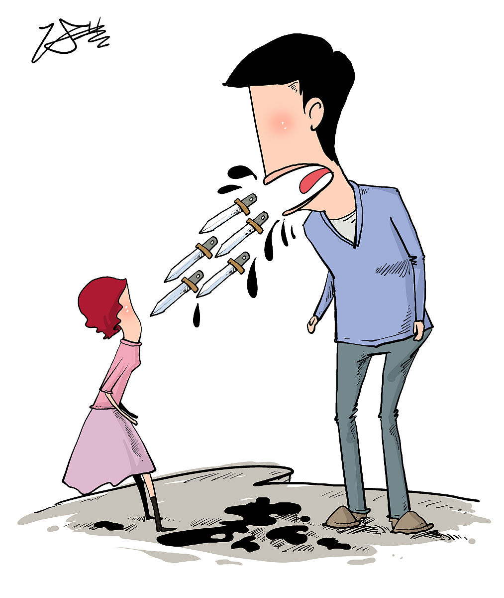 女盆友觉得我好臭他已经打我了