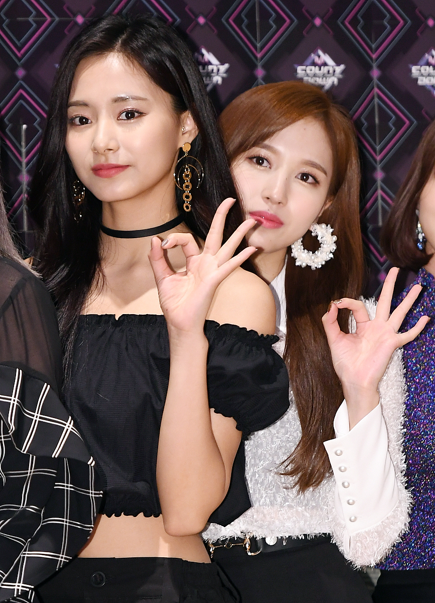 2018年11月8日,韩国首尔,明星参加《m! countdown》节目录制.***_***t