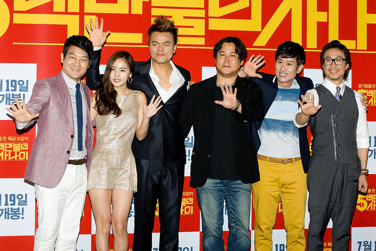 ***_***seoul, south korea - july 11:  (l-r) south korean actors 