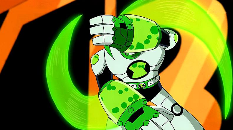 [图]Ben10:源能金刚威武,大招源爆弹,竟轻松秒杀了终极蜘蛛魔猴!