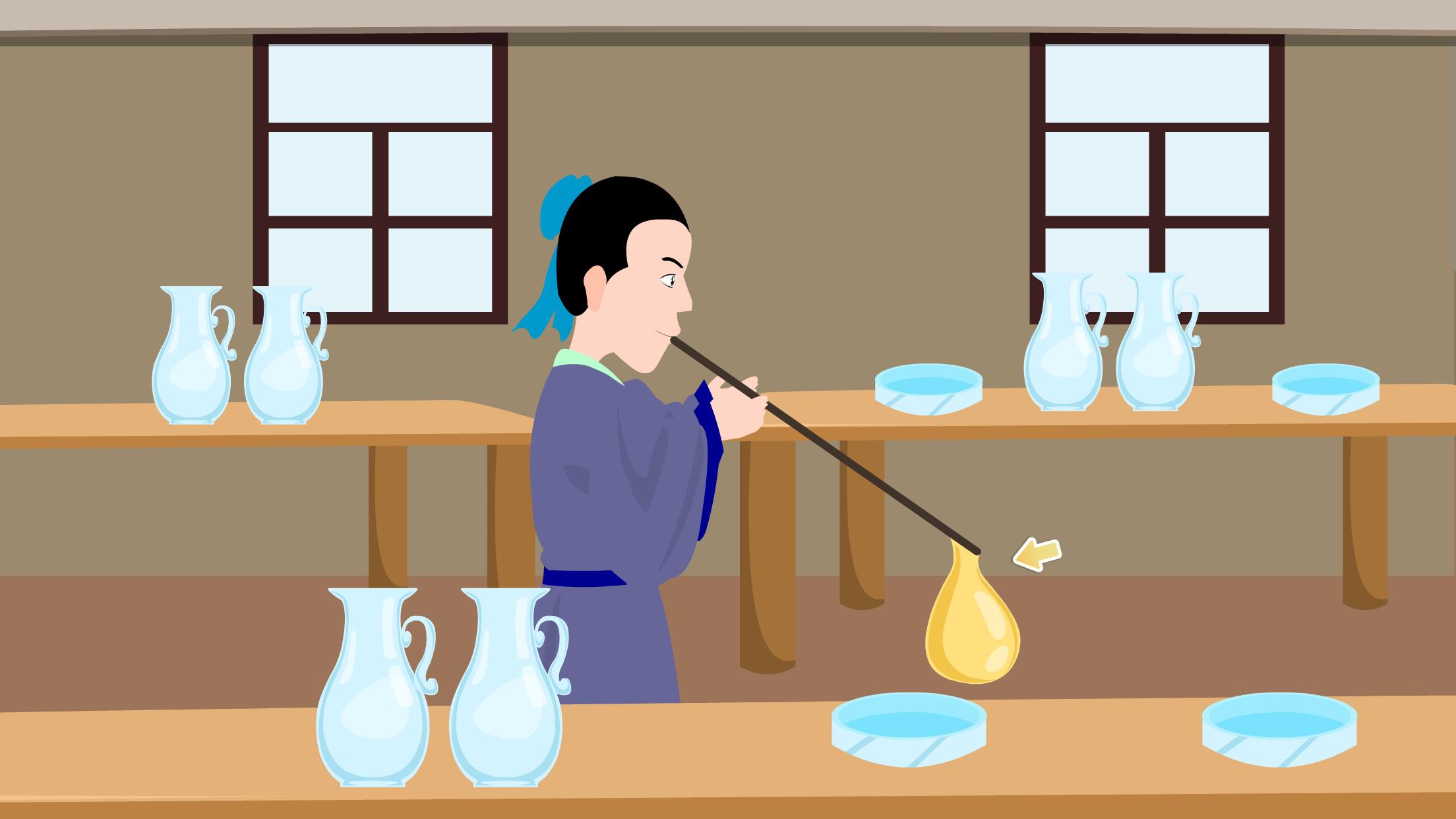 一分钟了解玻璃的制作
