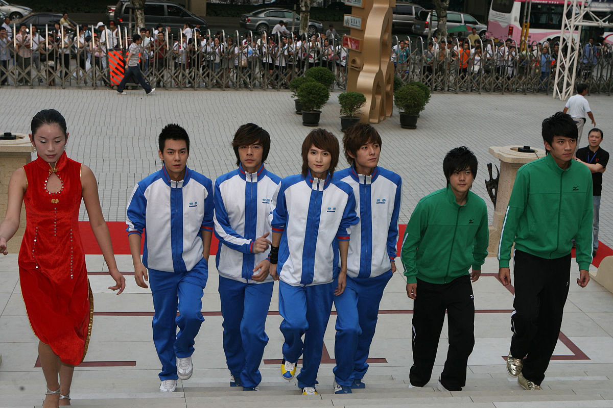 2008年7月16日,上海,动画电影《风云决》上海举办全球首映典礼.+++_++