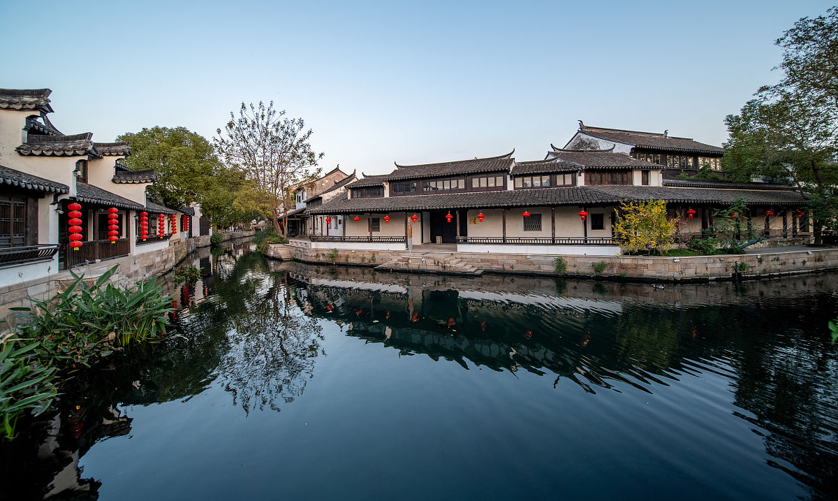 2019年11月21日,苏州黎里古镇风光,古镇为4a景区,没有过分的商业化氛