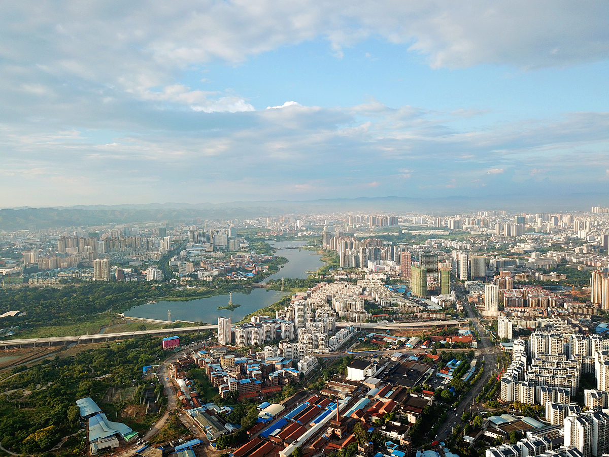 ***_***2017年9月23日,广西南宁,航拍南宁城市风光.