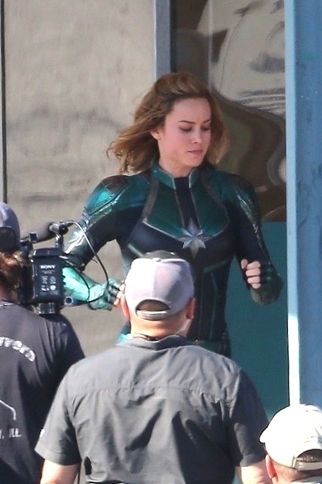 当地时间2018年4月26日,美国洛杉矶,电影《惊奇队长》(captain marvel