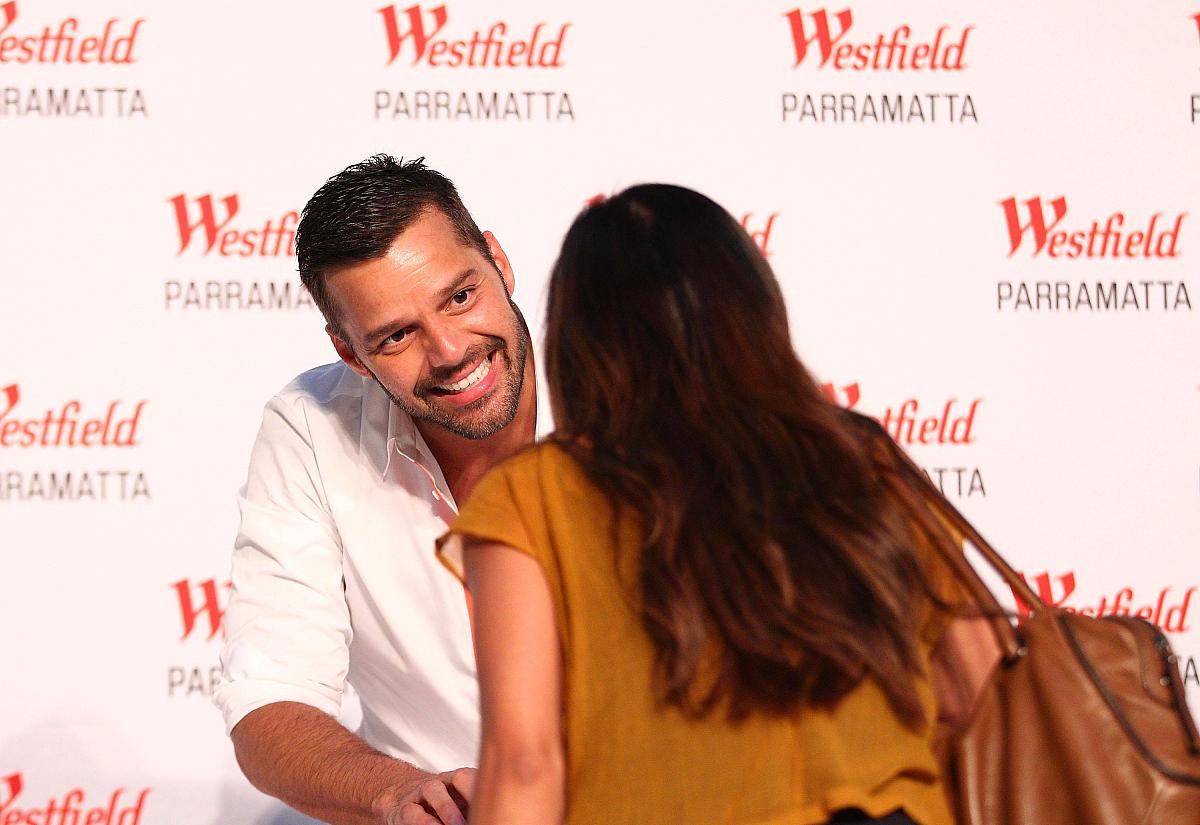 2013年5月10日讯,悉尼,当地时间5月9日,瑞奇·马丁(ricky martin)出席