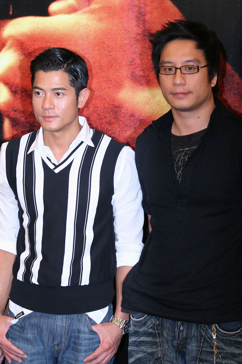 2007年9月25日,北京,电影《c+侦探》北京记者会举行.郭富城  导演彭顺