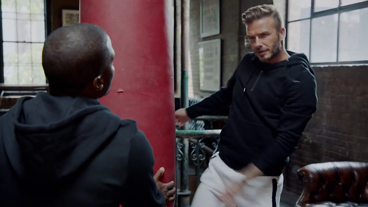 2015年9月30日讯,贝克汉姆(david beckham)拍摄h&m品牌广告.***_***29