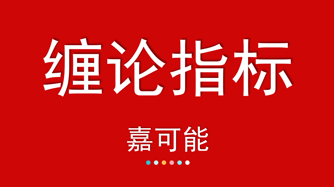 [图]「嘉可能」缠论指标《缠论笔的表里关系-动态数值》