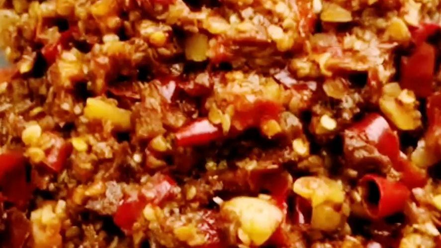 下饭的香辣牛肉酱,视频版本