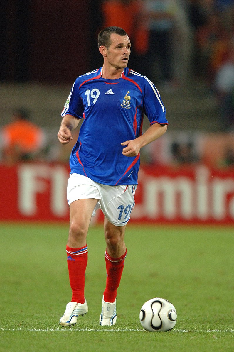 2006年6月23日,世界杯g组,法国2-0击败多哥.萨加尼奥  willy sagnol, 