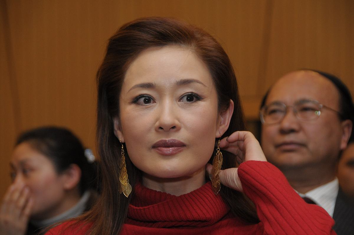 2009年2月11日,北京,电视剧《杀出绝地》举行发布会.盖丽丽+++_+++杀