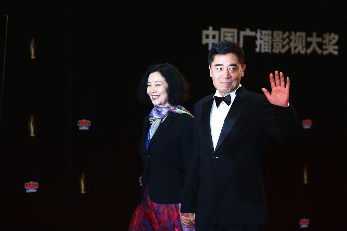 2015年12月28日,浙江省杭州市,第30届飞天奖颁奖典礼.***_*** 陈宝国