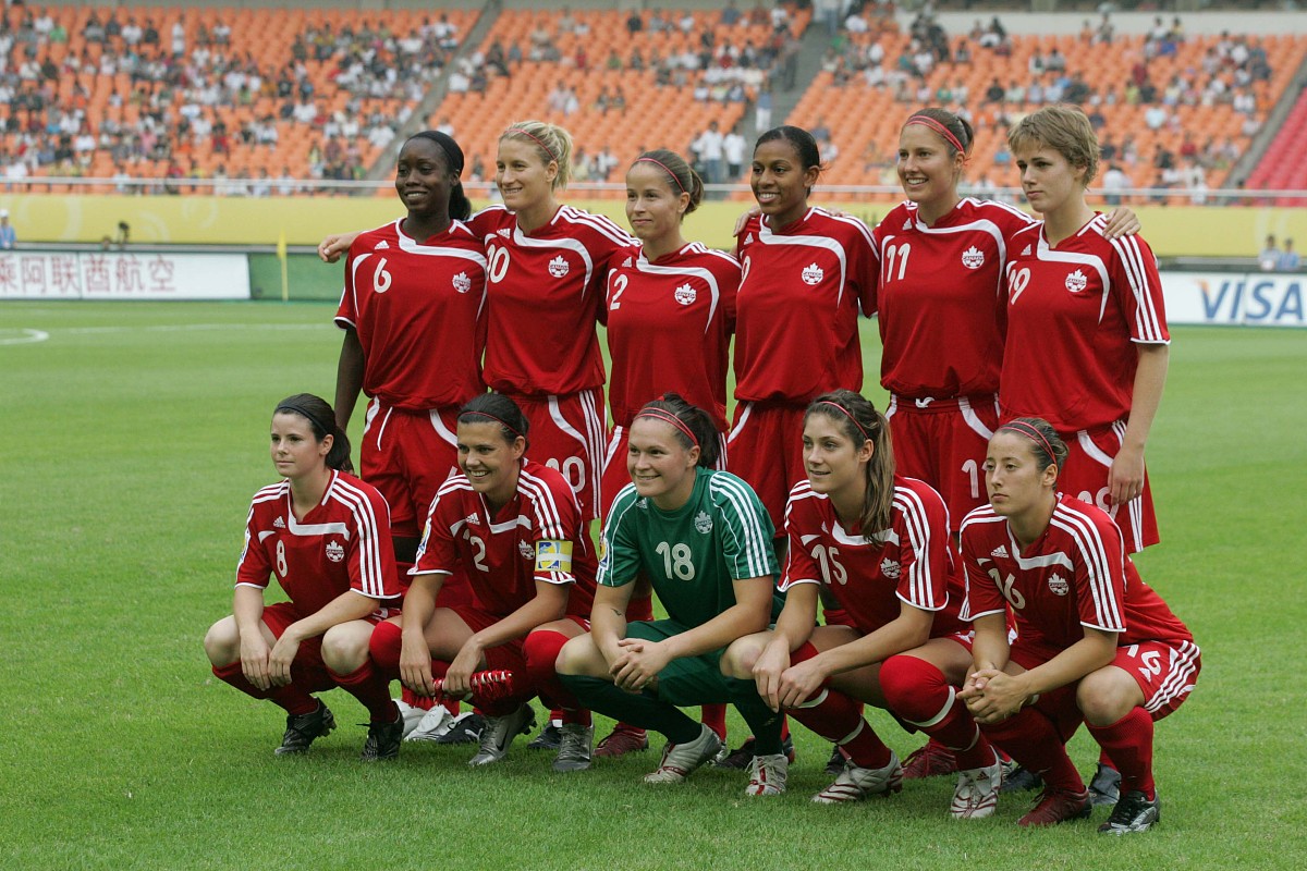 2007年9月15日,中国浙江杭州,2007女足世界杯c组小组赛,加拿大国家女