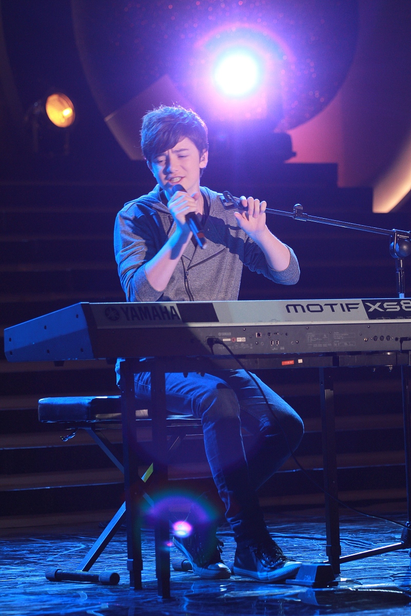 2012年4月30日,香港,天才神童,ladygaga师弟格雷森•蔡斯(greyso