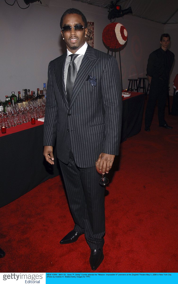 new york - may 03:  sean "p. diddy" combs attends the "mission: 