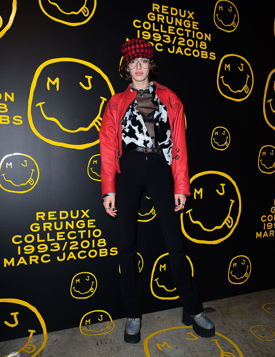 当地时间2018年12月3日,美国纽约,众星出席marc jacobs 品牌redux gru