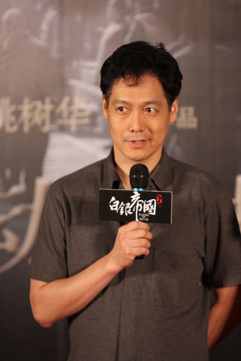 2009年8月6日,北京,电影《白银帝国》官网启动仪式.雷震语+++_+++记者
