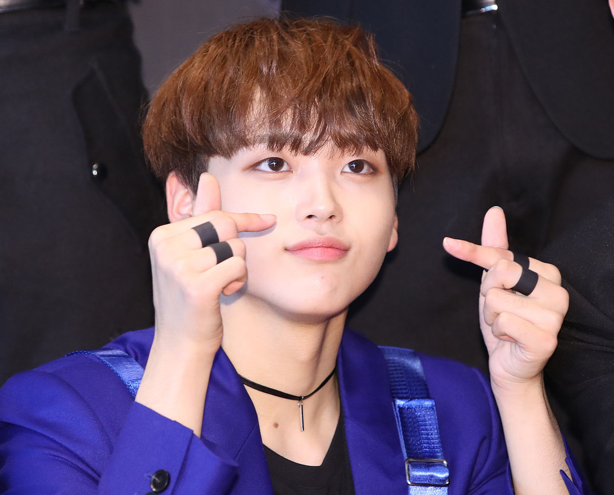 2019年9月19日,韩国首尔,明星参加《m! countdown》节目彩排.x1