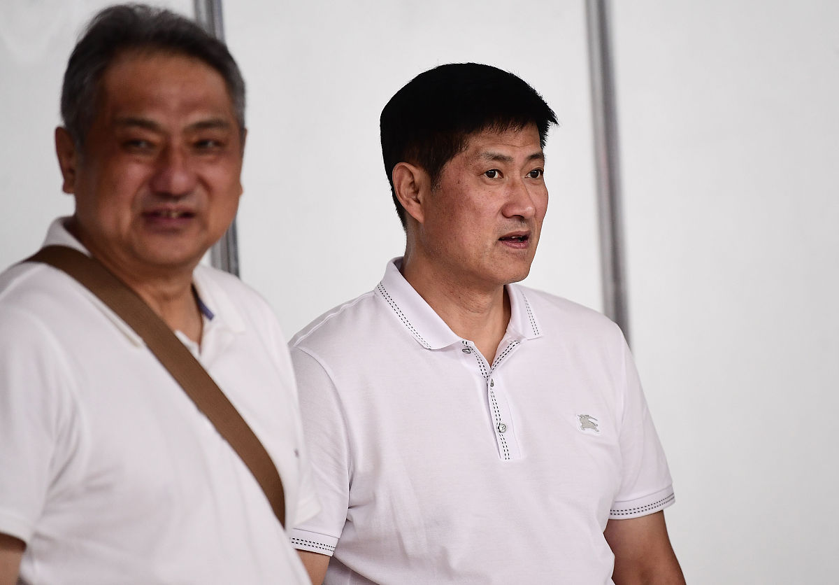 2019年6月16日,辽宁沈阳,2019沈阳篮球联赛冠军杯决赛举行,李晓勇现身