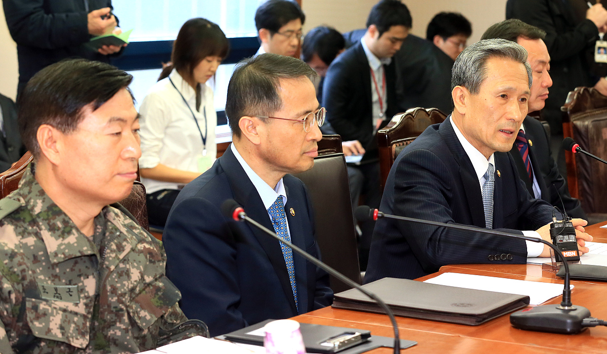 当地时间2013年4月3日,韩国首尔,"朝核安全战略特别委员会会议"3日在