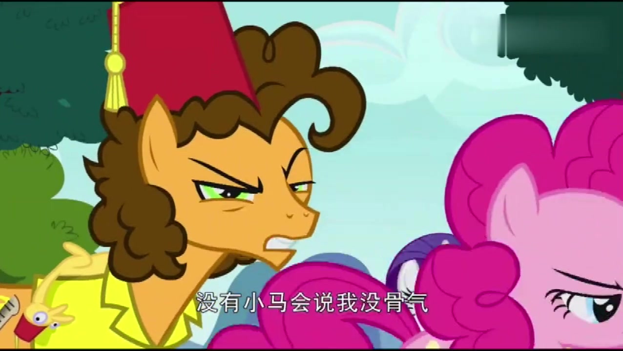 小马宝莉:碧琪准备向芝士三明治发起比逗挑战!这姿势够霸气!