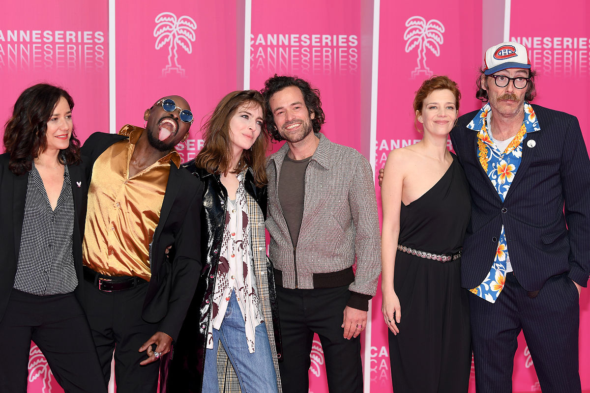 当地时间2019年4月5日,法国戛纳,第二届戛纳电视剧节开幕红毯.cannes,