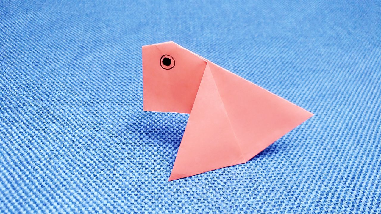 折纸大眼金鱼简单好学