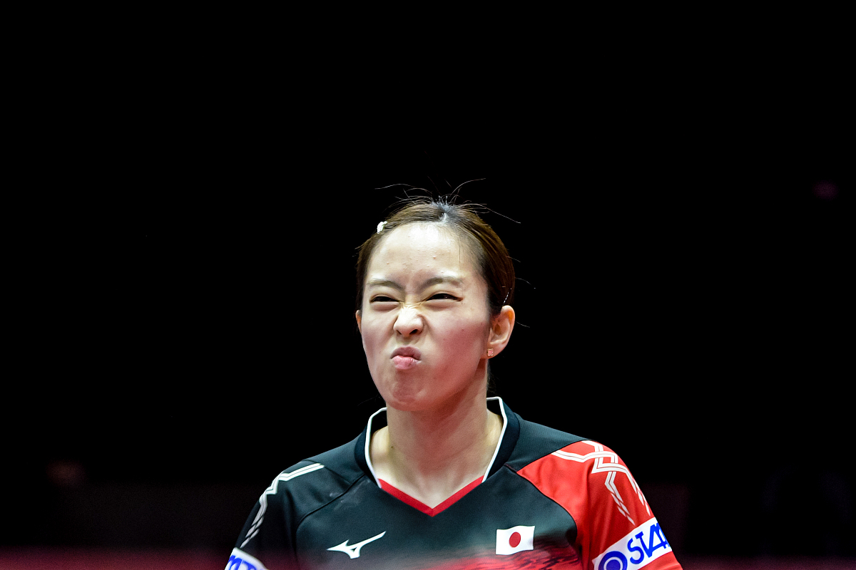 2018女乒世界杯三四名决赛:郑怡静vs石川佳纯