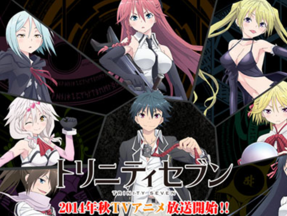 [图]一分钟了解《TRINITY SEVEN 魔道书7使者》