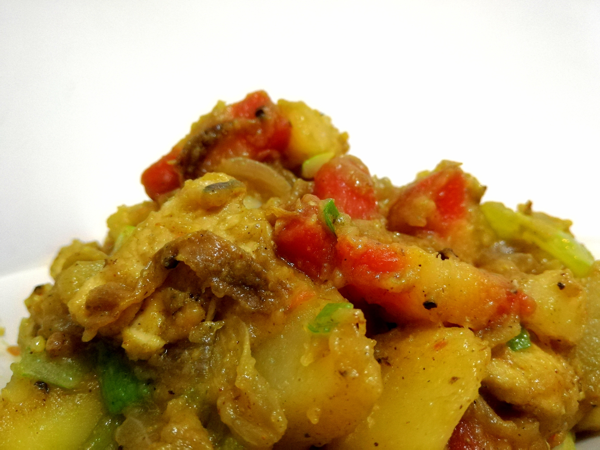 咖喱土豆鸡肉饭的家常做法~