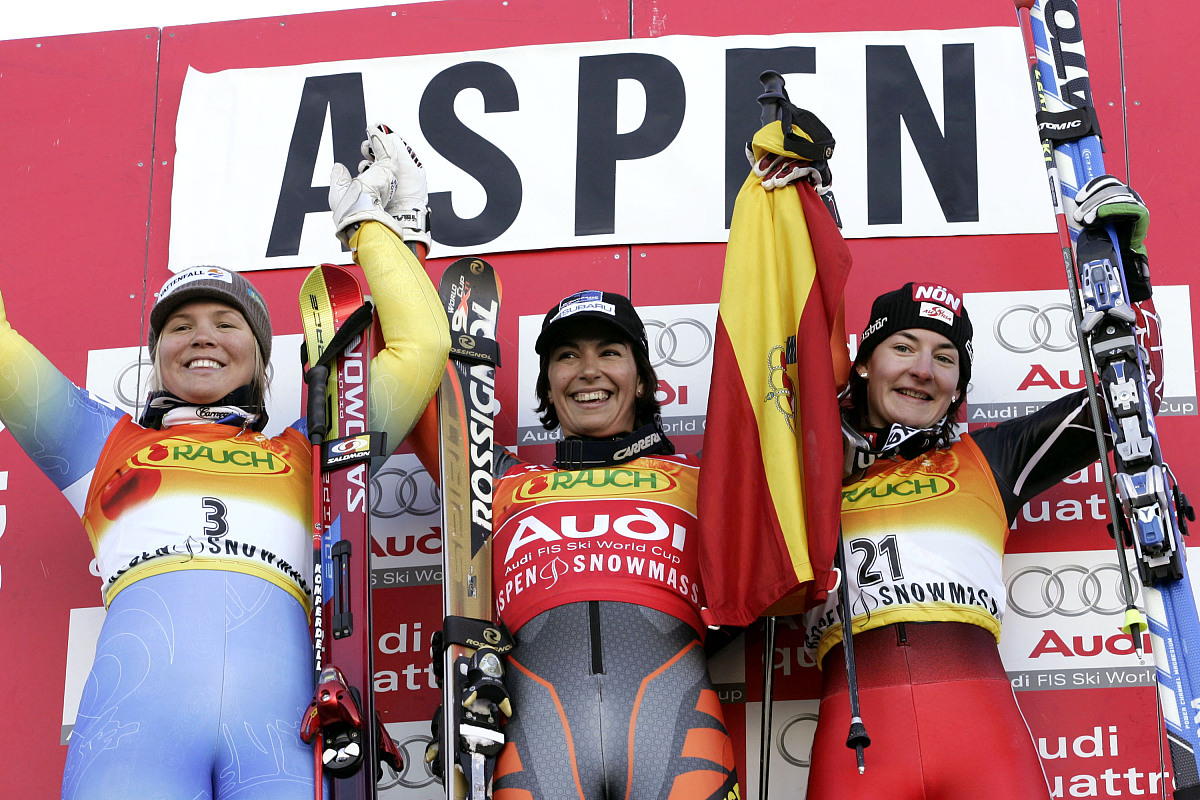 aspen, co - december 10:  (france out) maria jose rienda of spai