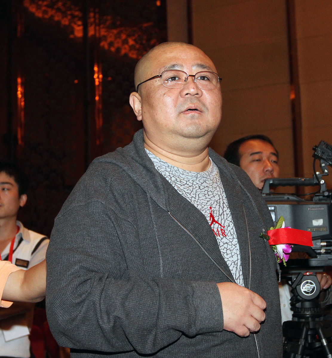 2010年10月10日,北京,电视剧《护国将军》开机发布会.梁冠华+++_+++护