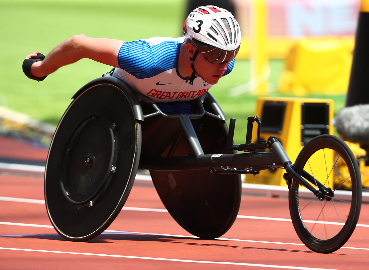 nathan maguire of great britain   in men's 200m  t54  round 1 he