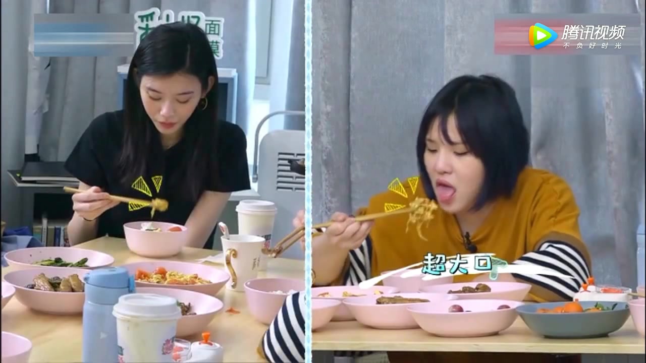 《女人有话说》谢依霖大口吃饭菜,韩雪只吃水果:我觉我好健康啊