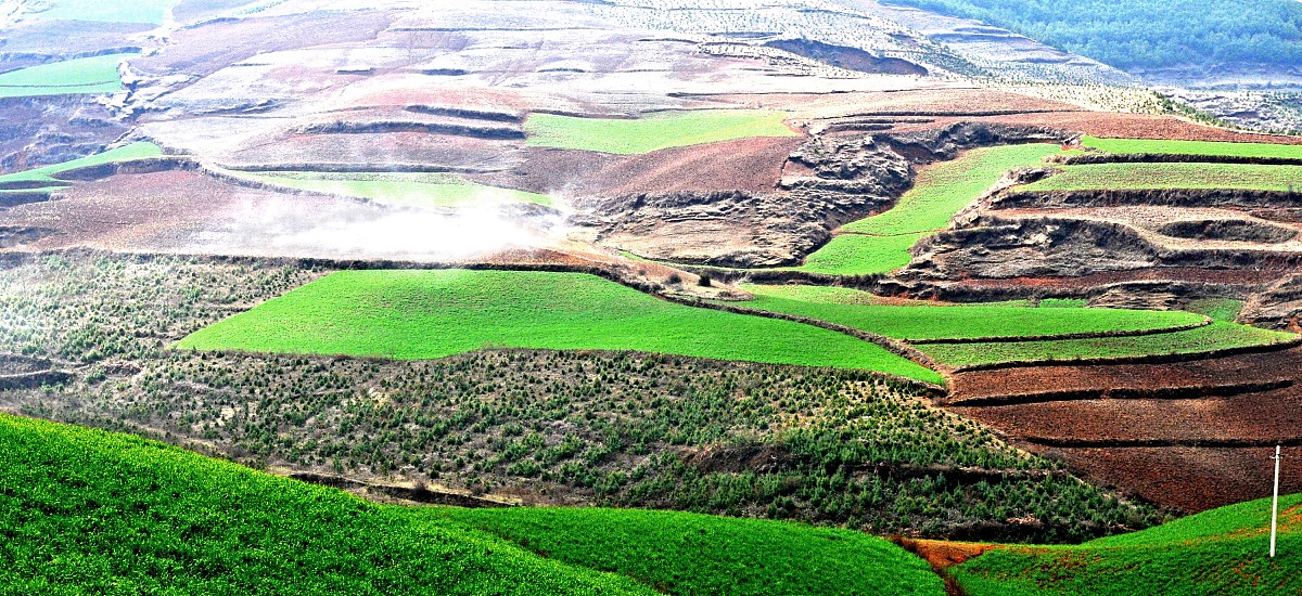 2008年3月,云南东川红土地.+++_+++云南,东川,红土地,风景,