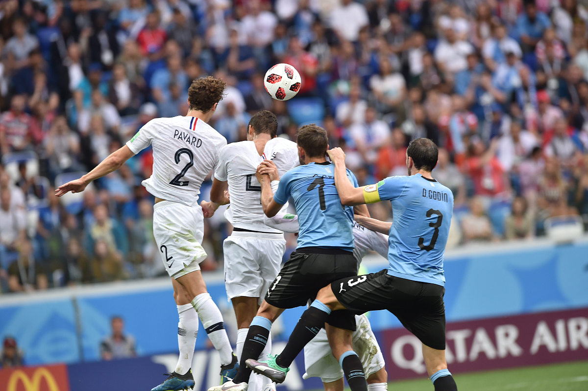 2018年7月6日,俄罗斯下诺夫哥罗德,2018俄罗斯世界杯1/4决赛,乌拉圭0-