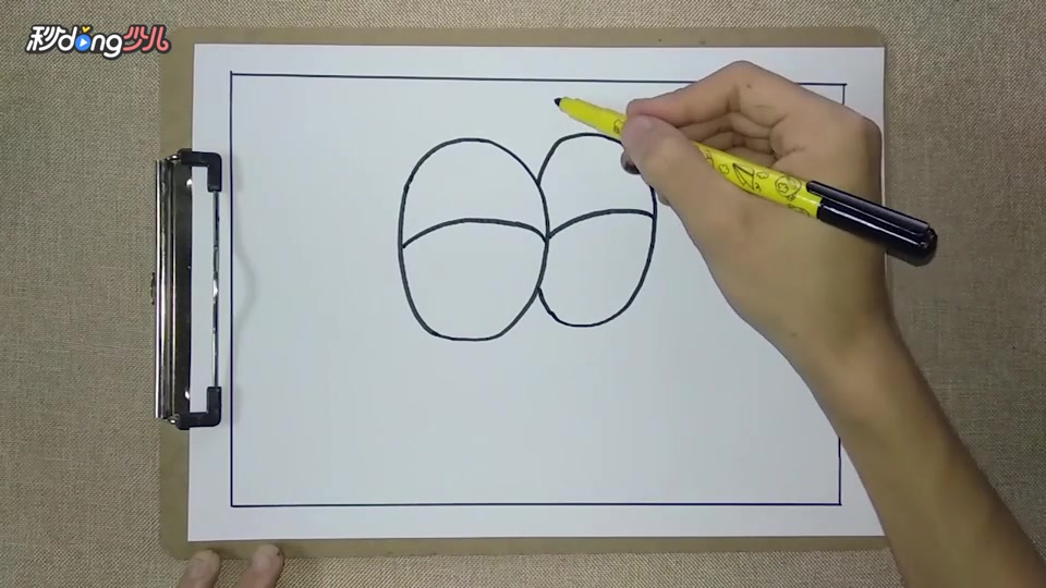 「手工」简笔画卡通眼睛 简单好学