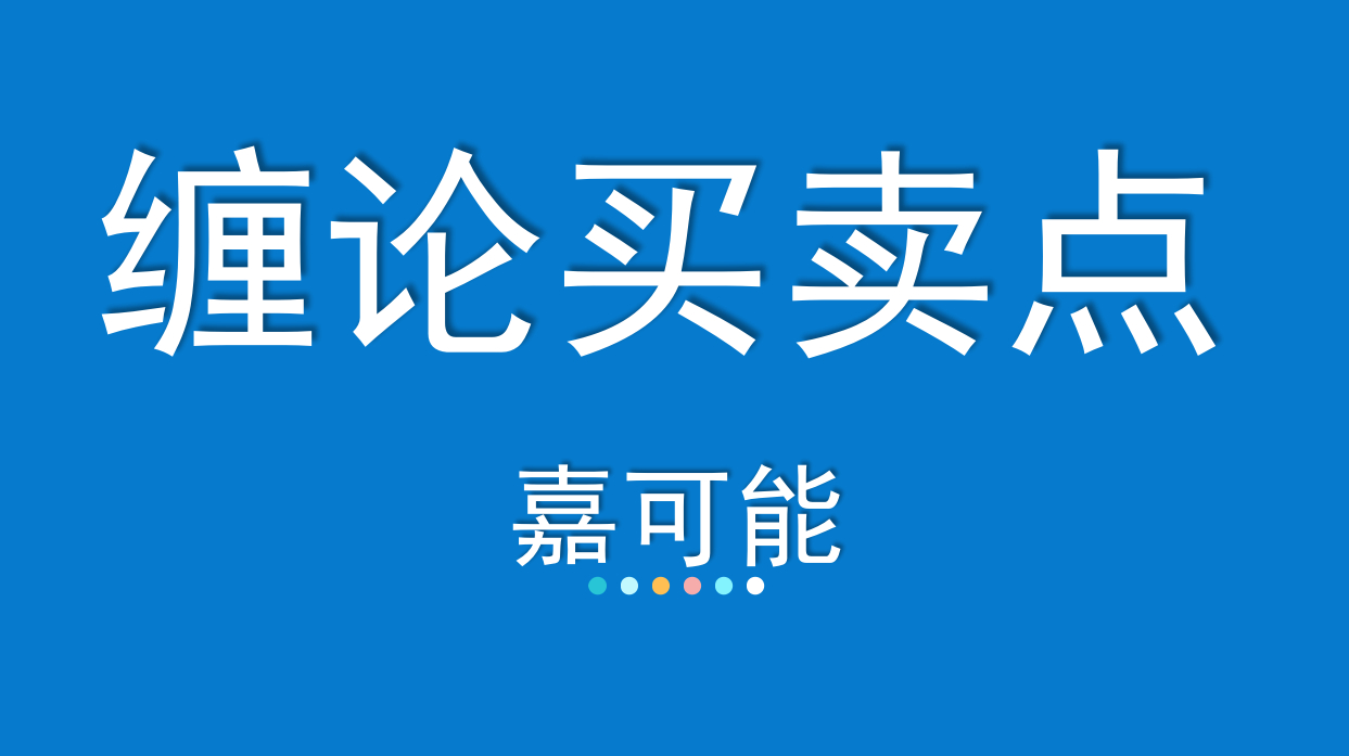 [图]「嘉可能」缠论入门《缠论交易区域:3大买卖点》